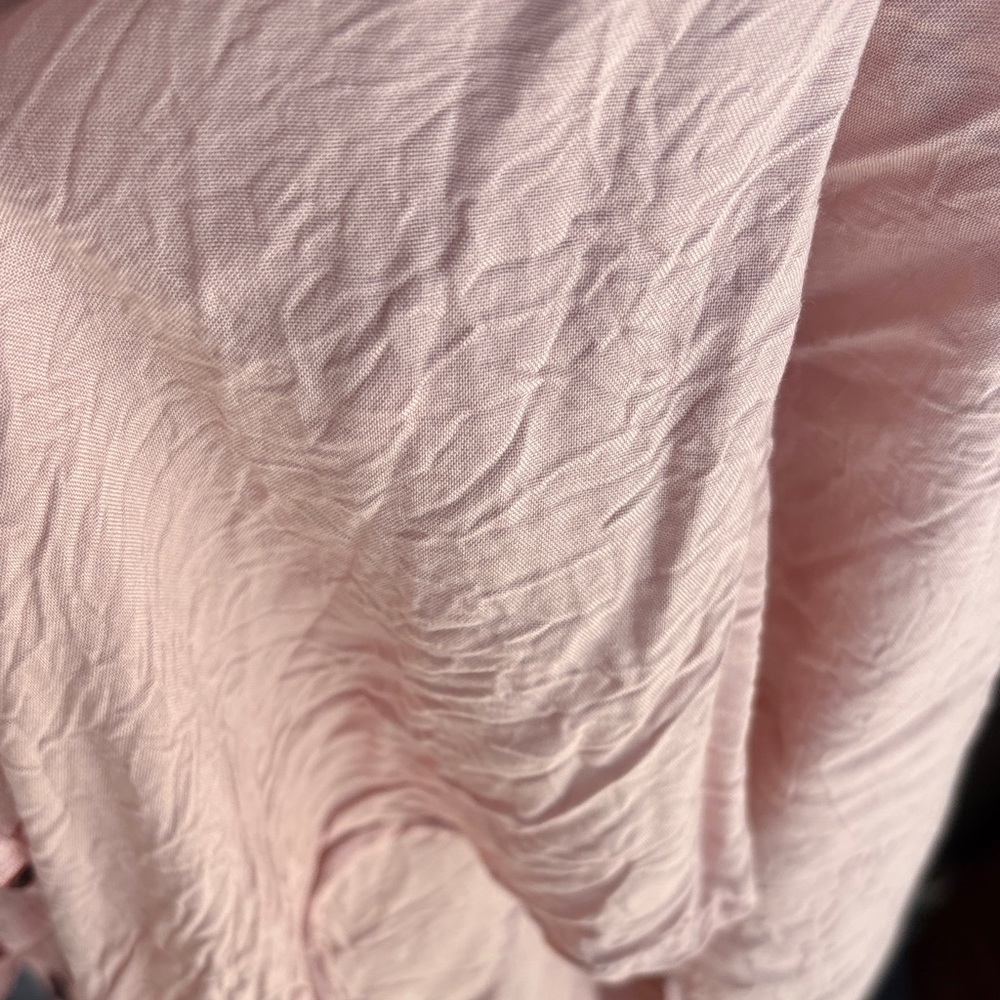 Abercrombie & Fitch mauve Pink Tie-Dye Ruffle Hem Skirt - Picture 6 of 6
